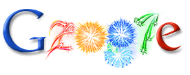 google logo for new year 2007