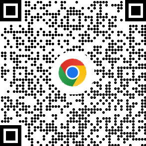 用于在移动设备中下载 Chrome 浏览器的二维码