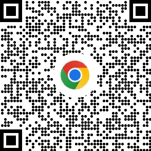 קוד QR להורדת דפדפן Chrome למכשירים ניידים